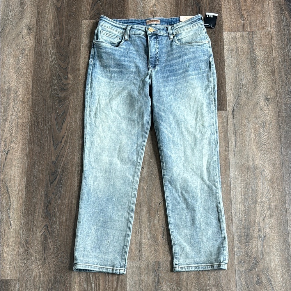 Kut from the Kloth Women's Straight Leg Jeans - Light Wash Blue